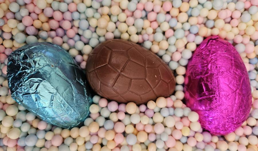 Chocolate Easter eggs