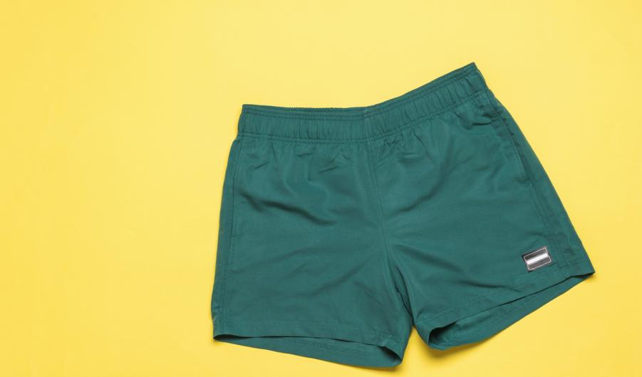 Green shorts