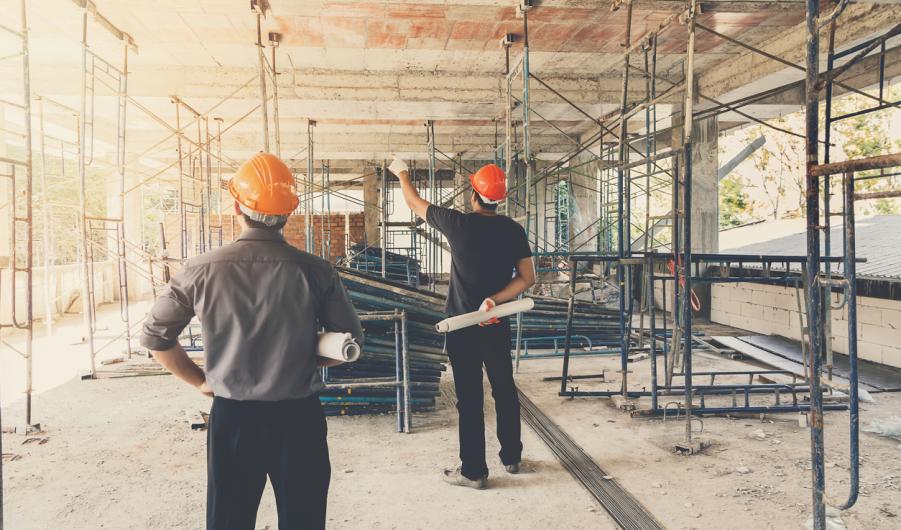 Construction workers