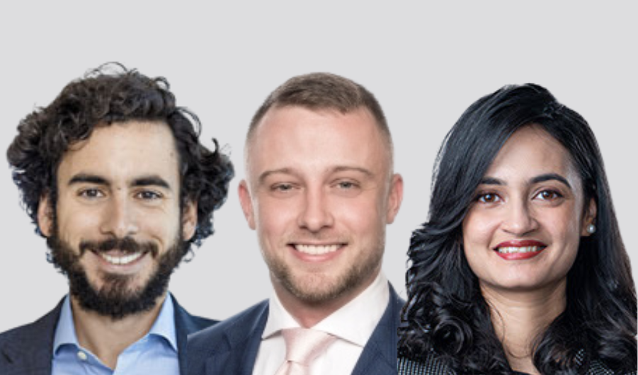 Lois Caeiro, Michael Starkey, and Trishelea Sandosam, Baker McKenzie