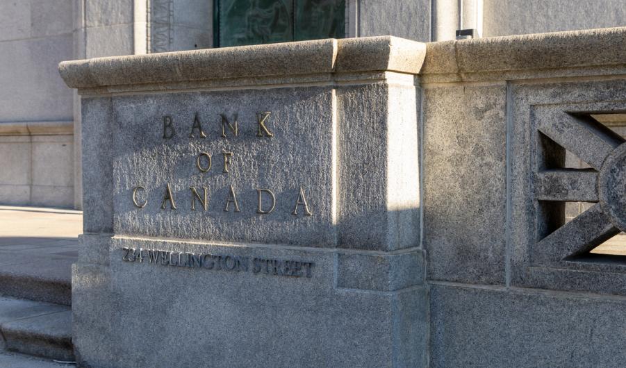 Bank of Canada building in Ottawa