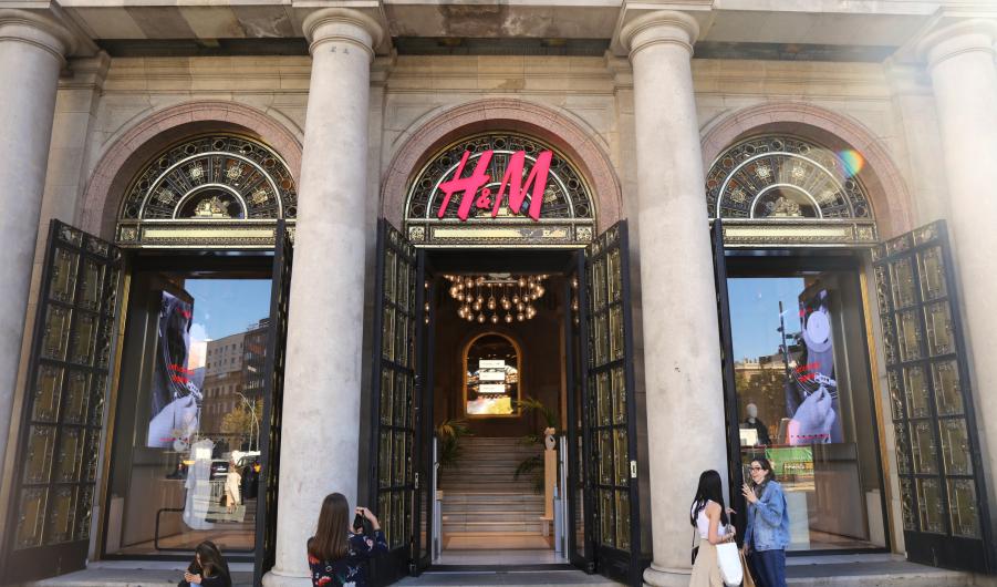 H&M store in Barcelona