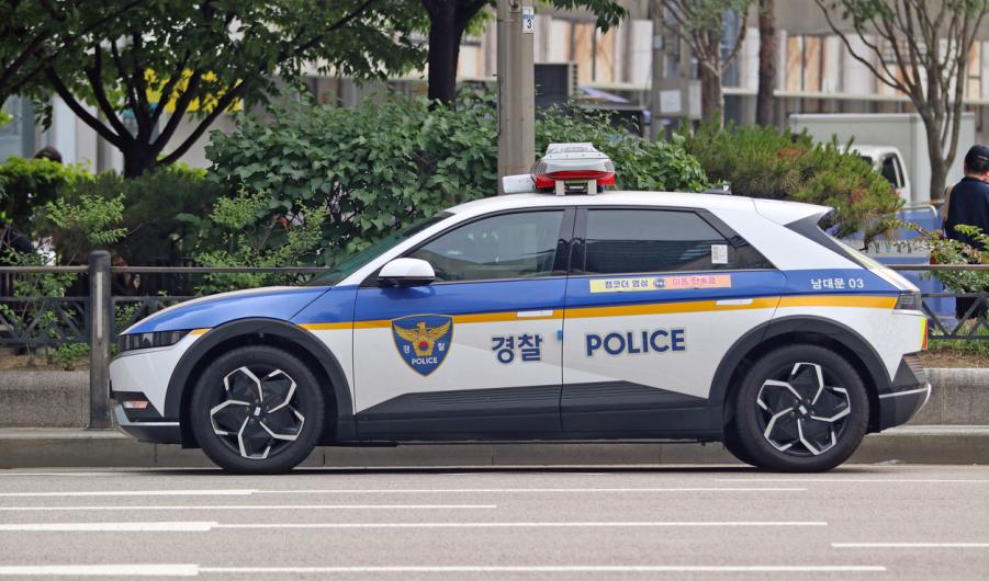 Seoul, South Korea - Police 