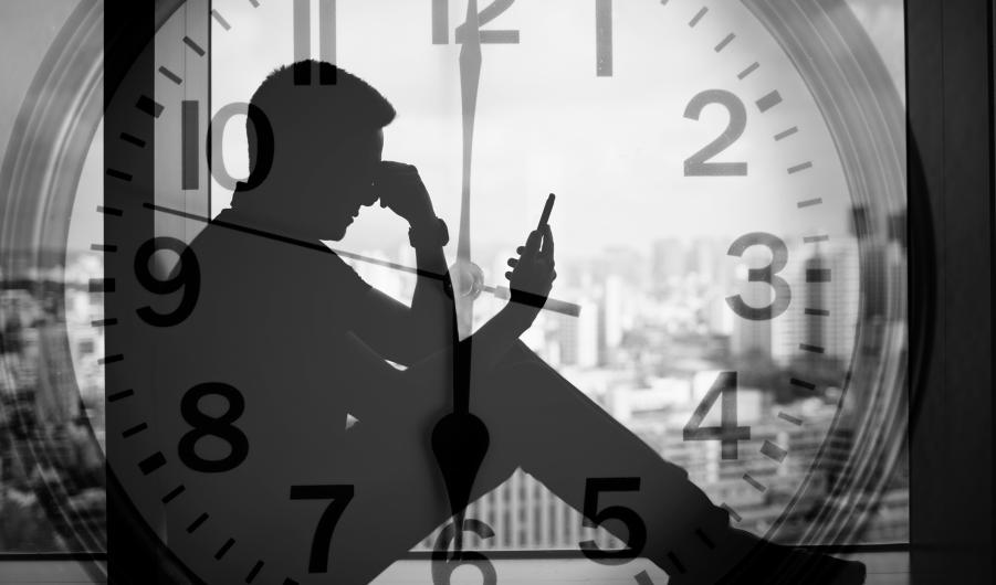 On the clock