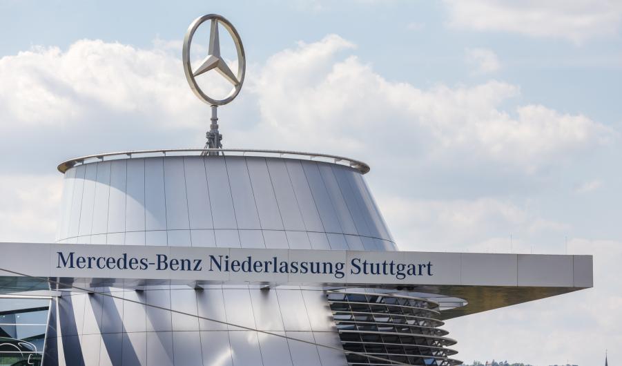 Mercedes benz factory stuttgart germany 