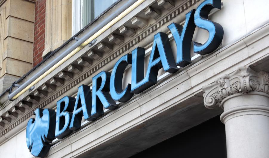 Barclays sign