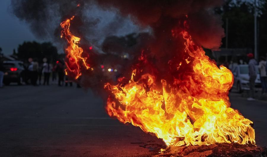 Street fire