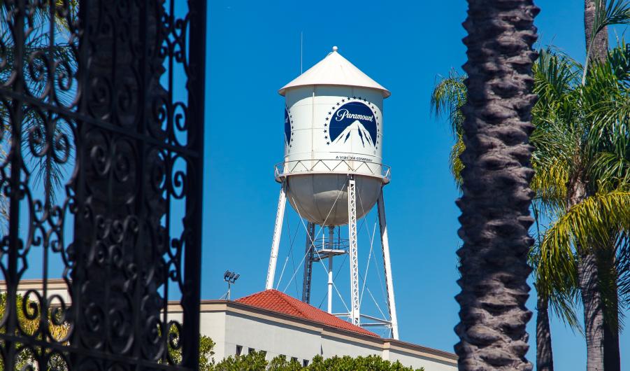Paramount Studios and the water tower